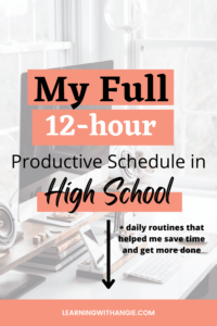 Looking for a productive day schedule for students? Check out this article for a productive student schedule example with 12 hours of productivity. You'll also find 17 productive daily routines for students that you can use to make the most of your day every day.
