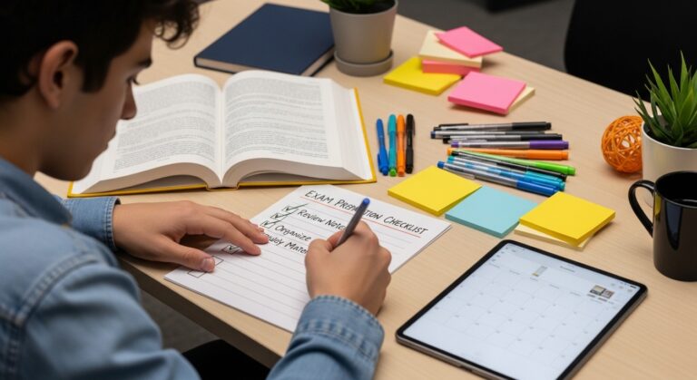 exam preparation checklist