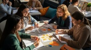exam study techniques, group learning, student collaboration