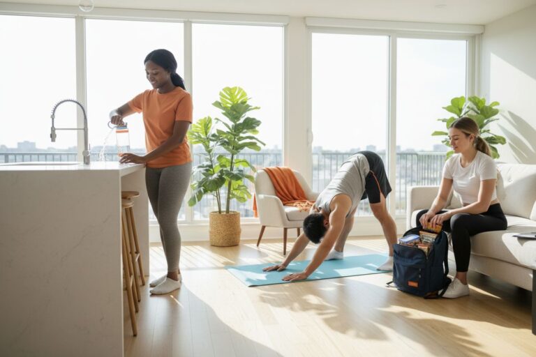 healthy habits morning routine