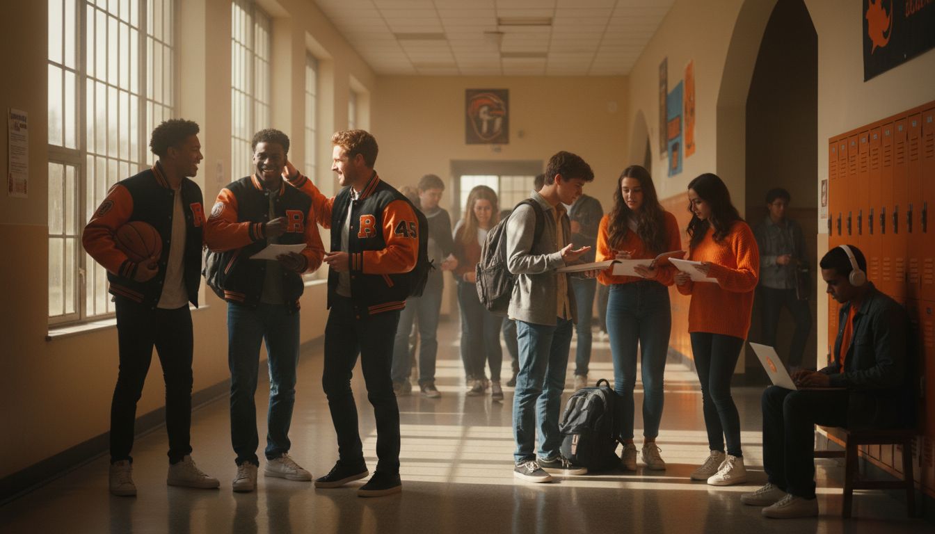 high school stereotypes scene