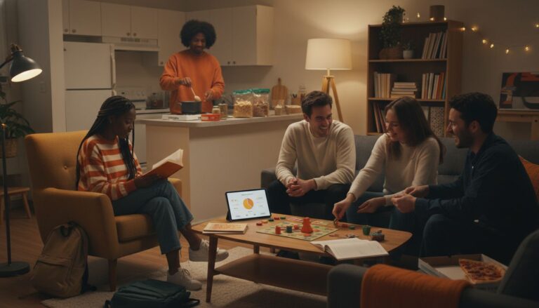 college group no-spend night