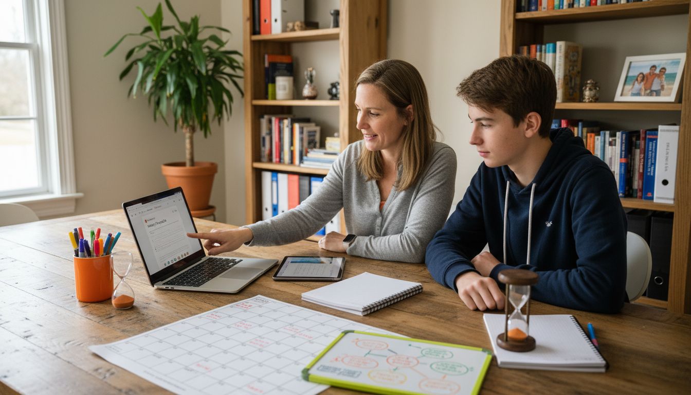 modern home school scene