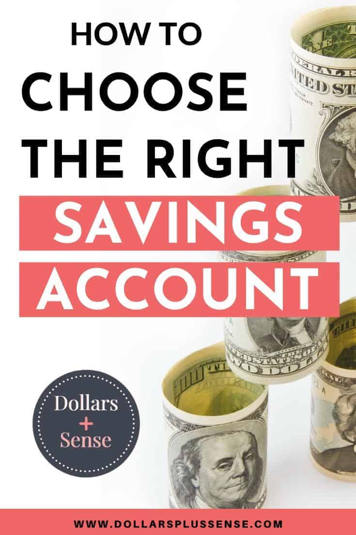 choose the right savings account pin