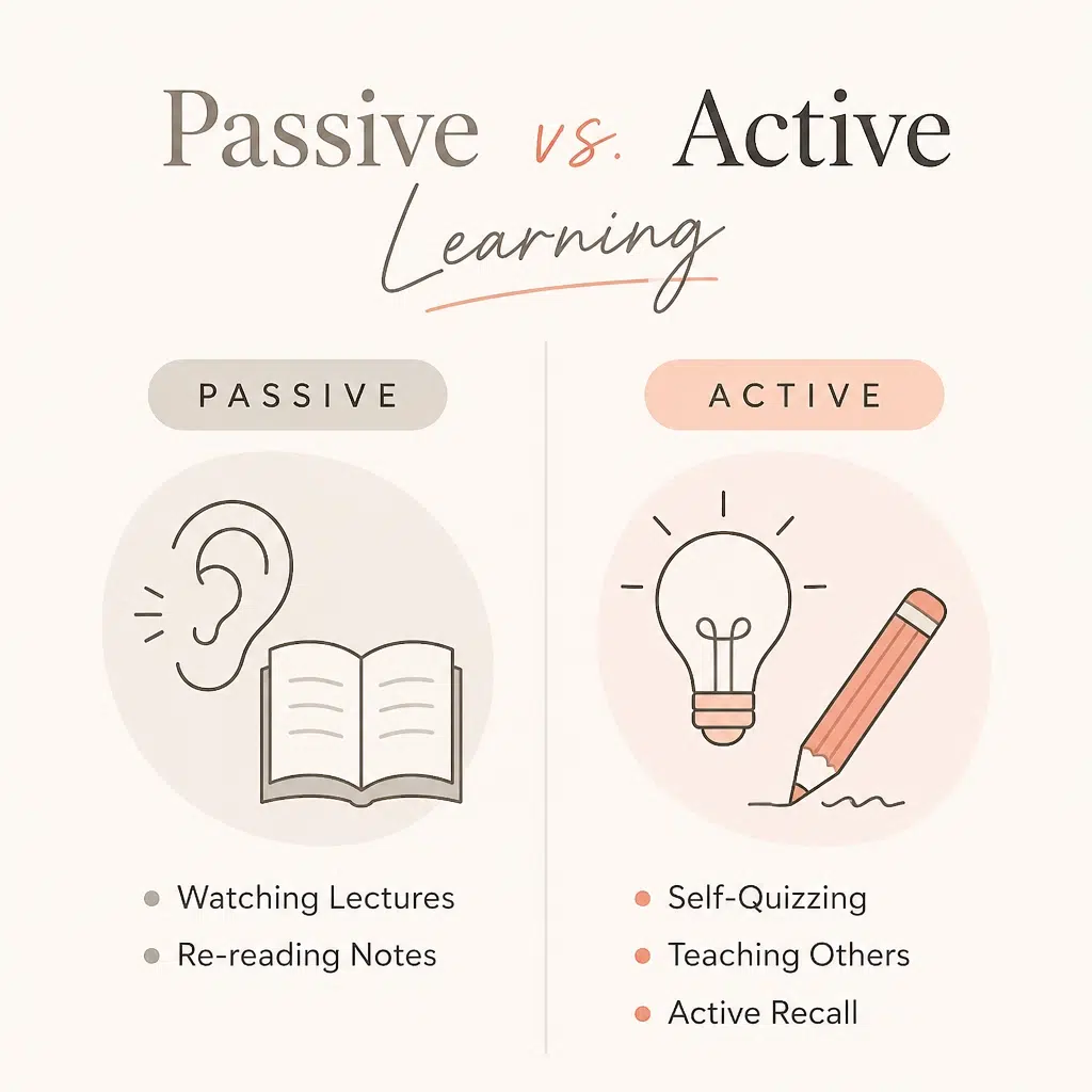 Passive vs Active Learning Chart