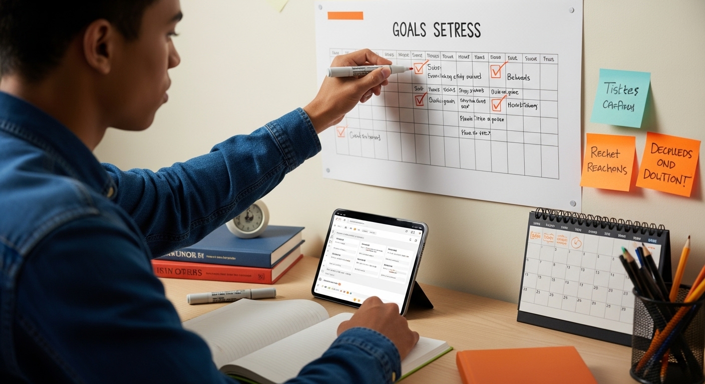 goal progress tracking steps
