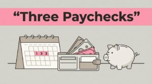 How to Budget a Three-Paycheck Month Without Wasting It